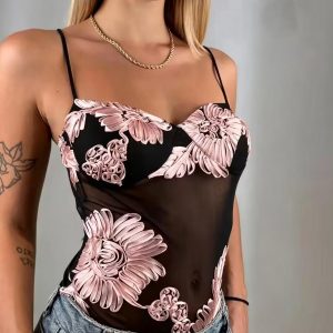 BODY CON FIORI